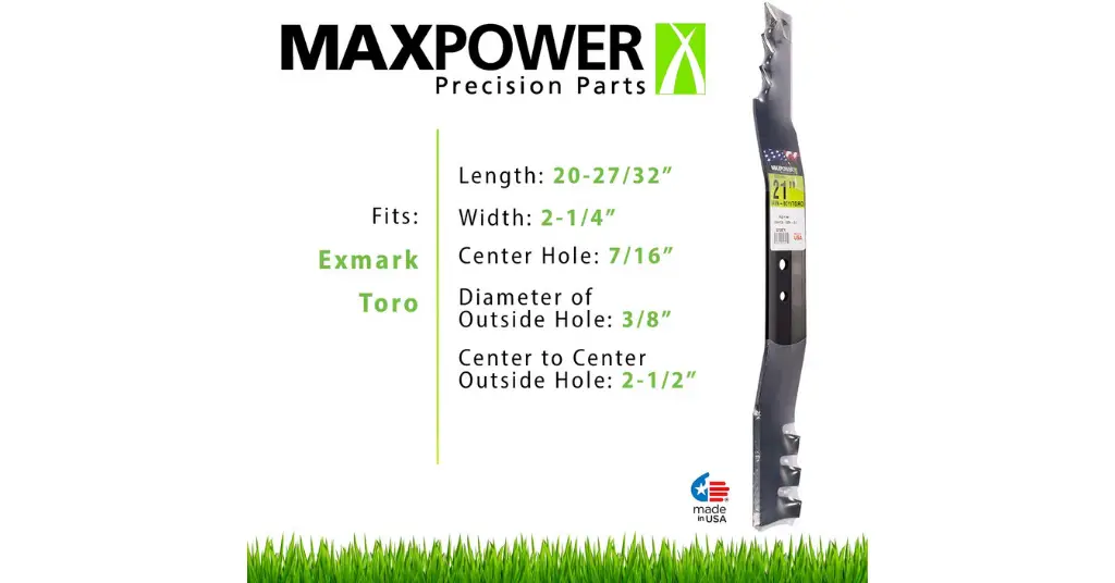 Maxpower 331387XB, 21-inch Commercial Mulching Blade