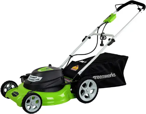 Greenworks 20-Inch 3-in-1 Electric - Best corded electric lawn mower