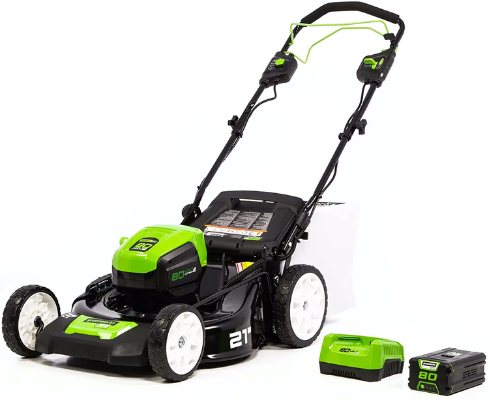 Greenworks Pro 80v 21-Inch Brushless - Best Rated Self Propelled Lawn Mowers