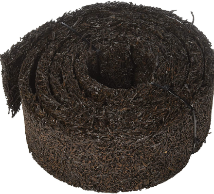 Plow & Hearth Recycled Rubber Garden Mulch - Best Mulch for Weeds