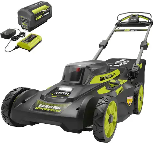 40V Brushless 20 in. Cordless Electrical Lawn Mower