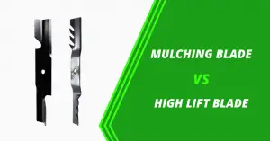 Mulching Blades vs High Lift Blades