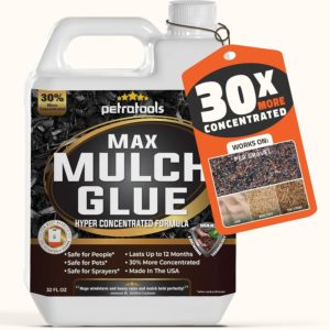 how long does mulch glue last?